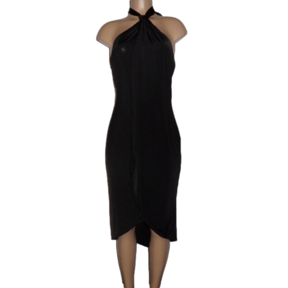 Just In! NWT VENUS Halter Waterfall Maxi Dress. Reg. $58 - Picture 2 of 7
